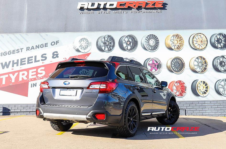 SUBARU OUTBACK CARBINE SATIN BLACK